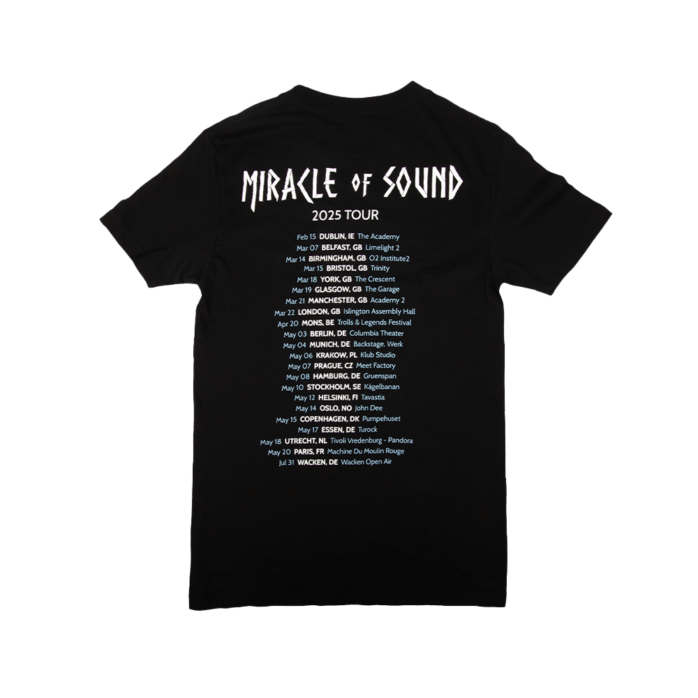 2025 Tour Tee - Black
